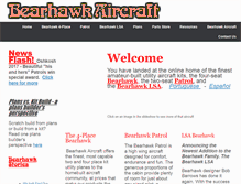 Tablet Screenshot of bearhawkaircraft.com